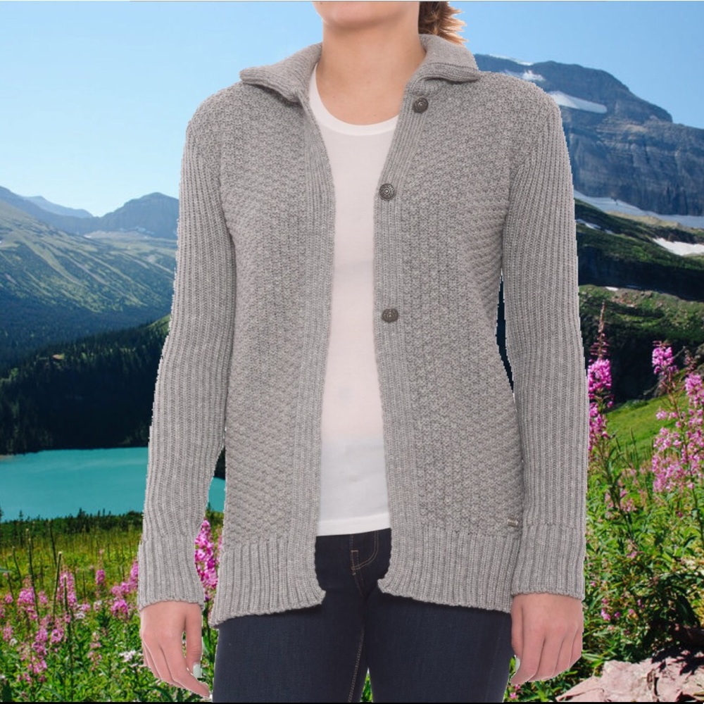 Dale Of Norway Women’s Soft Merino Wool Sweater Cardigan Jacket Brand New 🎁